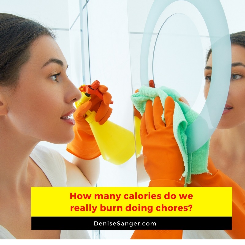 How Many Calories Do We Really Burn Doing Chores Wellness Break With Denise Sanger 