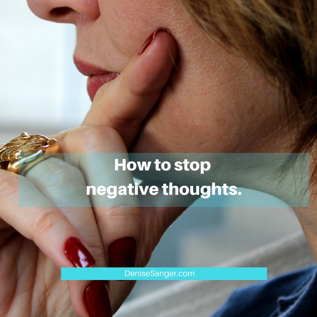Stop Negative Thoughts Wellness Break With Denise Sanger 