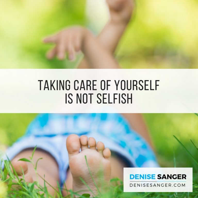 Self-care or selfish?