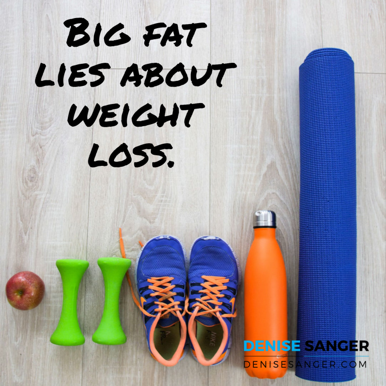 Big fat lies about weight loss.
