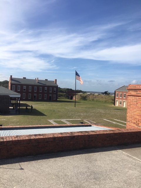 View of Fort Clinch from the river DeniseSanger.com
