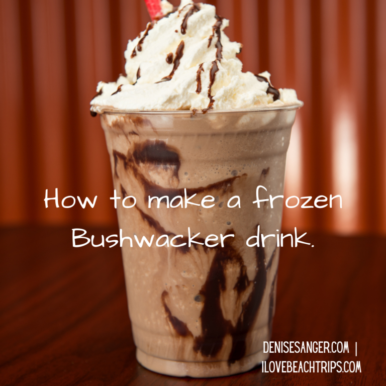How to make a frozen Bushwacker drink.