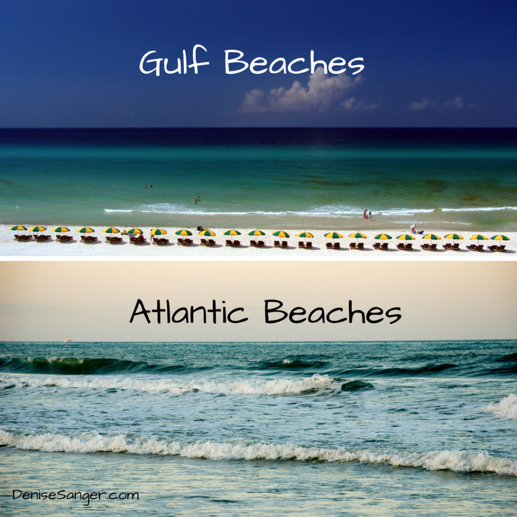 florida gulf vs atlantic beaches
