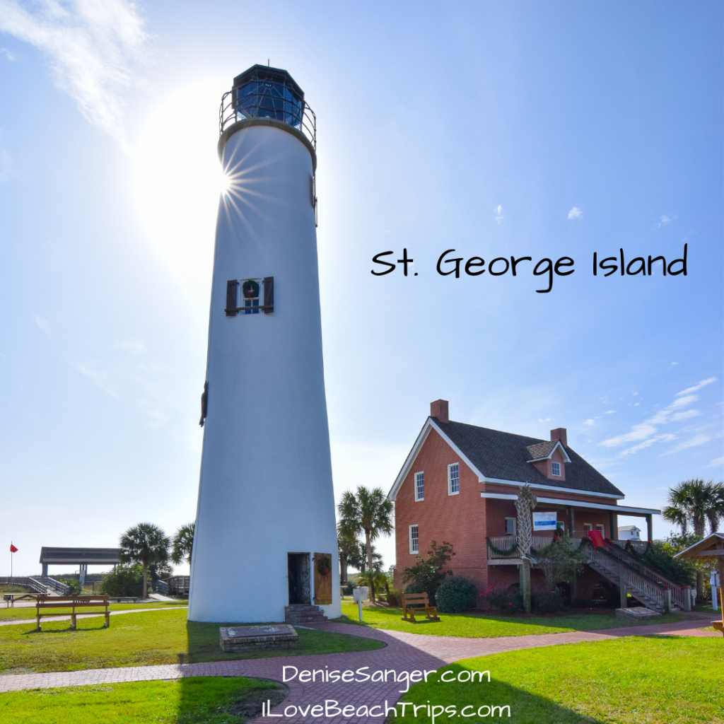 st george island lighthouse

