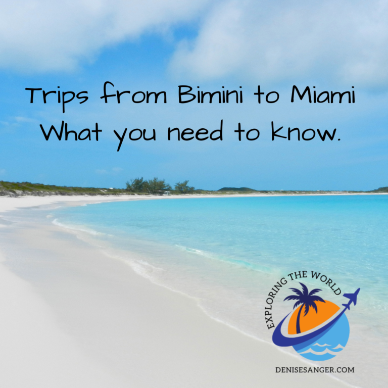 Trips from Bimini to Miami