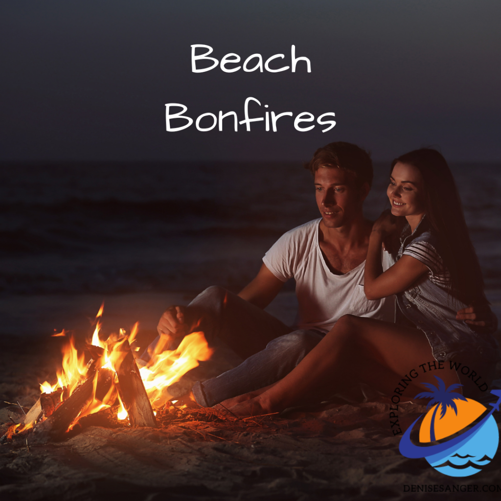 Romantic Beach Dates Bonfires
