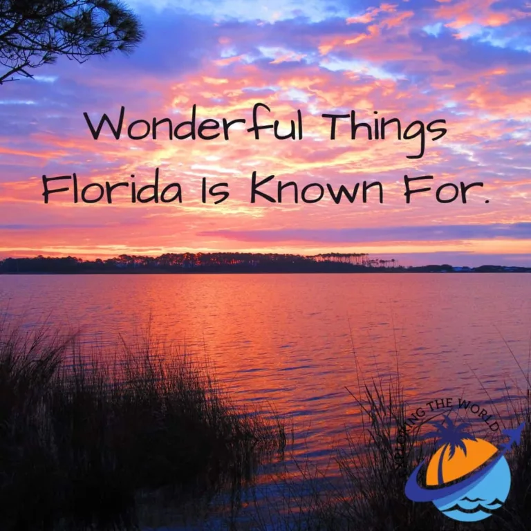 Wonderful Things Florida Is Known For. Put these on your Bucket list.