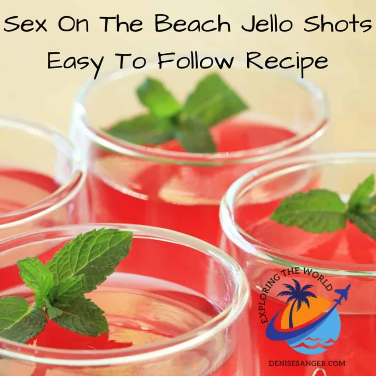 Sex On The Beach Jello Shots Easy To Follow Recipe