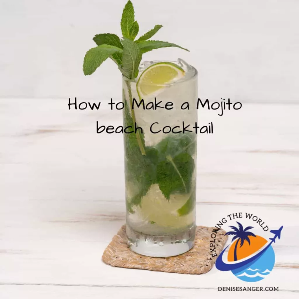 how to make a mojito beach cocktail