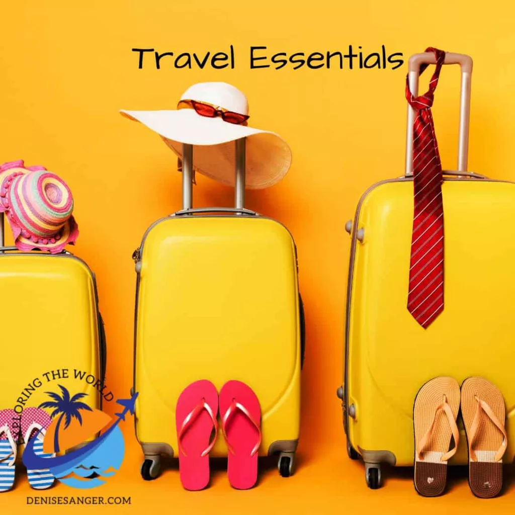 Travel essentials Packing List