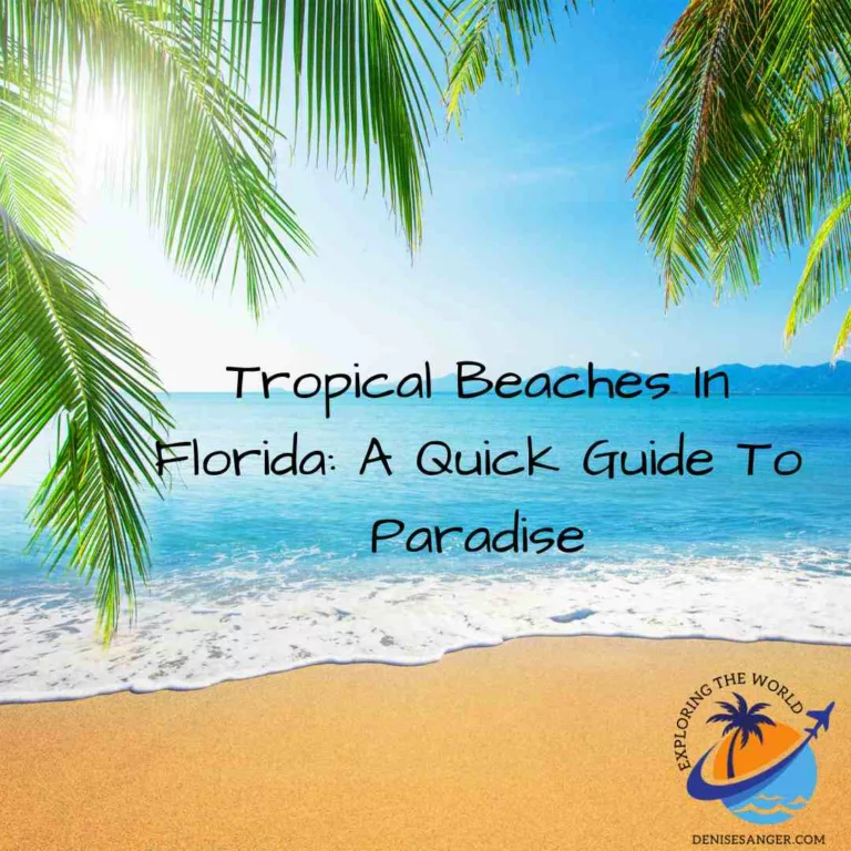 Tropical Beaches In Florida: A Quick Guide To Paradise