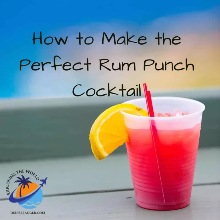 How to Make the Perfect Rum Punch Cocktail