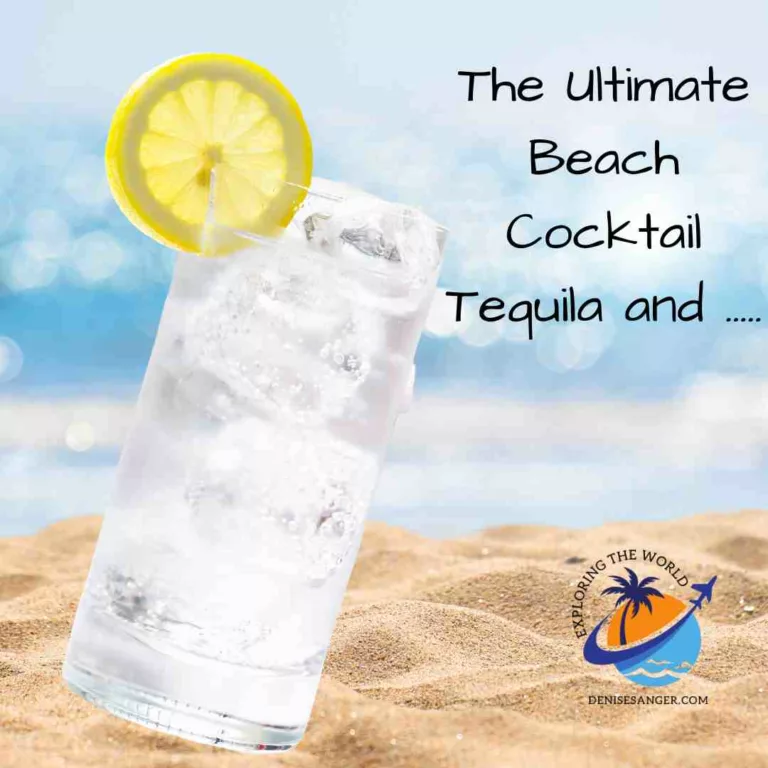 The Ultimate Beach Cocktail For A Day At The Beach. Includes Tequila.