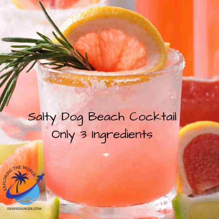 Salty Dog Beach Cocktail: Make It With 3 Ingredients
