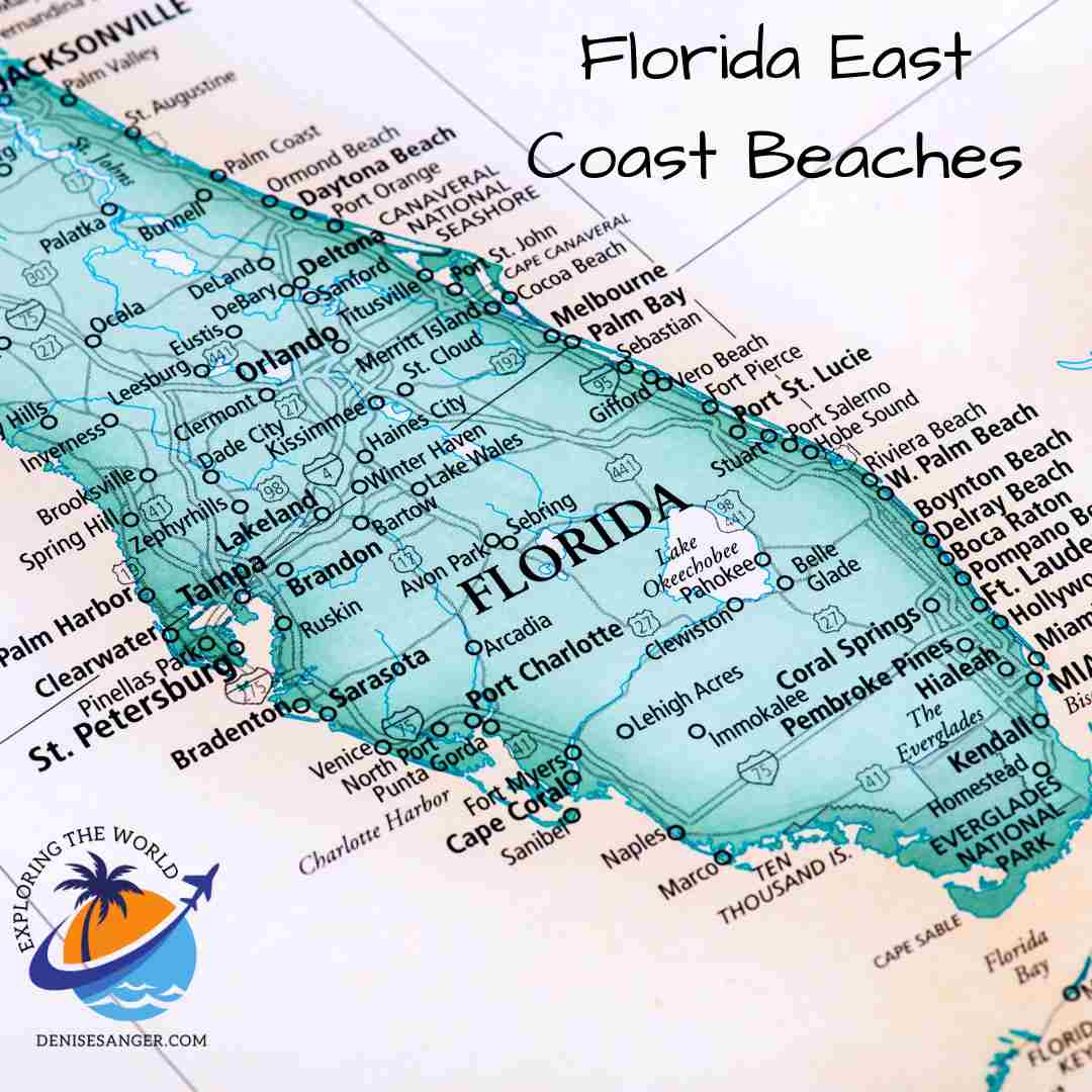 Florida east coast beaches