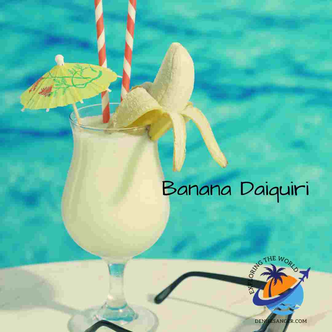 How To Make A Banana Daiquiri Delicious Beach Cocktail Recipe - Travel ...
