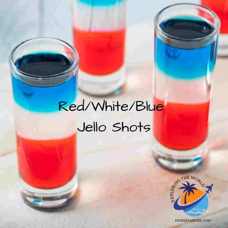 Easy To Make Red White And Blue Jello Shots