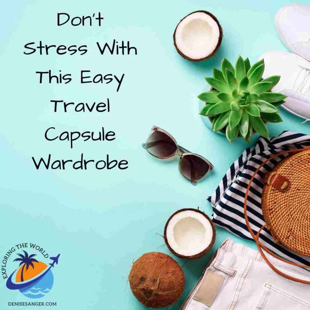 Don't Stress With This Easy Travel Capsule Wardrobe