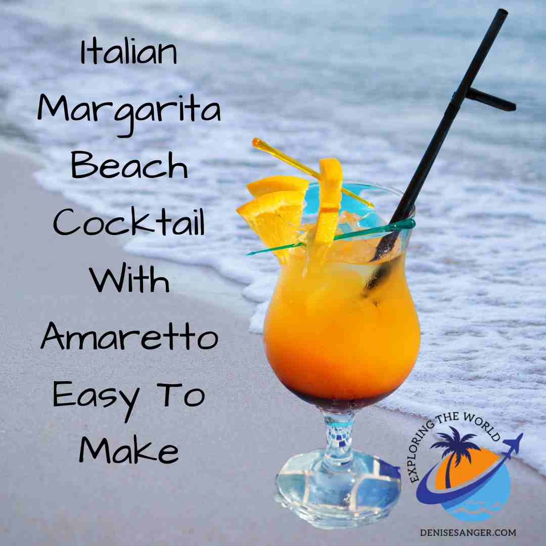 Italian Margarita Beach Cocktail With Amaretto Easy To Make Travel