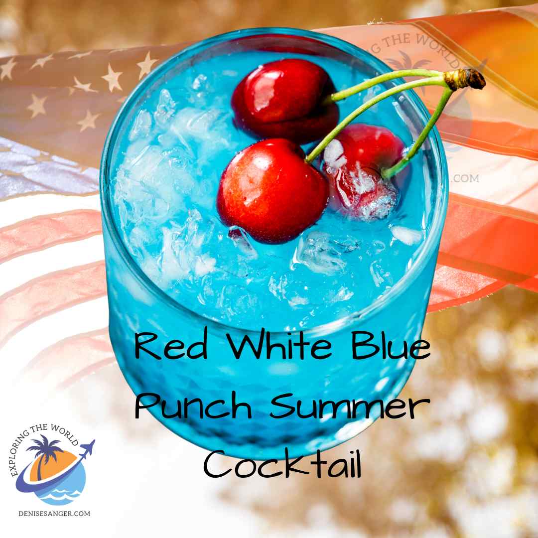 Red White Blue Punch Summer Cocktail - Best Florida Vacations From A ...